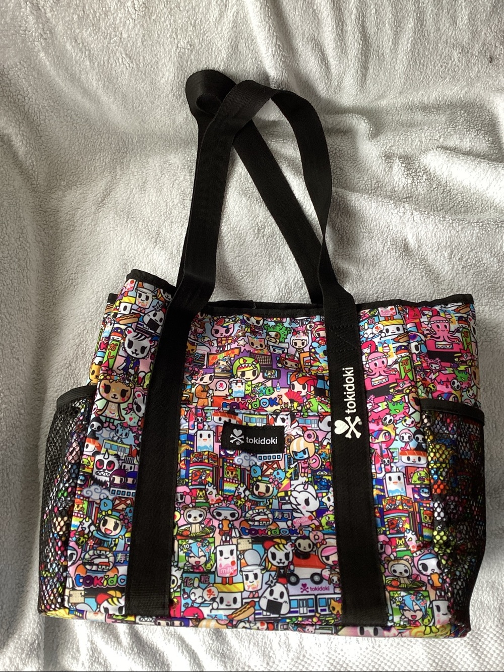 Tokidoki Kawaii Lightly Padded Canvas Tote